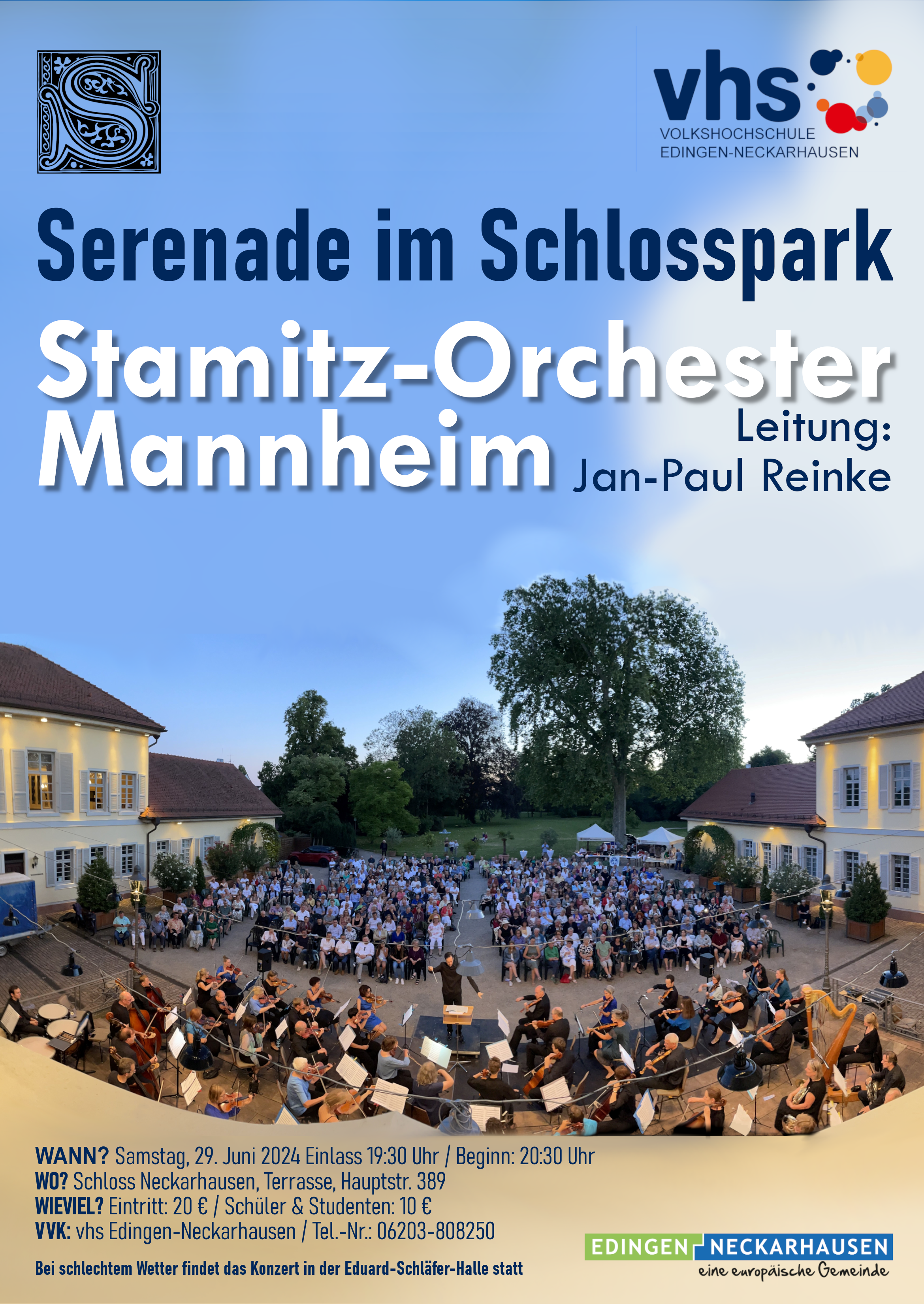 Serenade Im Schlosshof – Mit Dem Stamitz-Orchester Mannheim